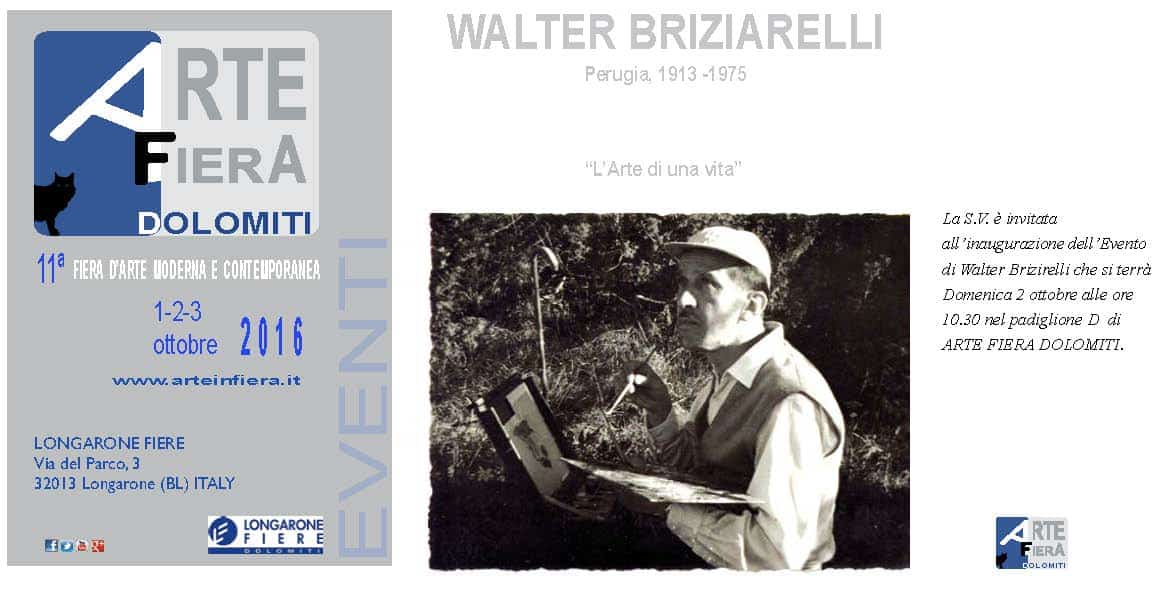 WALTER BRIZIARELLI - Perugia, 1913 - 1975 - L'arte di una vita