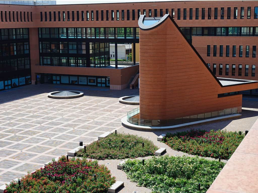 Mario Botta - Cappella centro Appiani dall'alto